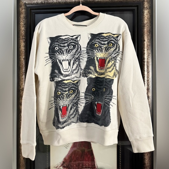 GUCCI
Tiger print oversize sweatshirt size XS - Picture 5 of 8